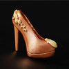 Transparent Food Grade Plastic Chocolate Mold For Women's High Heels