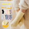 Warm Breathable Coral Fleece Children's Socks Candy Color Home Boy Girls Mid-calf Length Room Socks