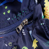 Boys stand collar dinosaur jacket
