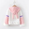 Hooded floppy hoodie for girls