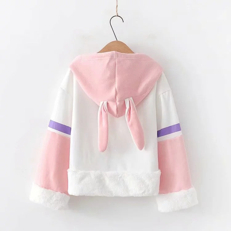 Hooded floppy hoodie for girls