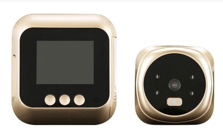 2.4 Inch Security Smart Doorbell Peephole Camera Electronic Cat Eye - Eshtree