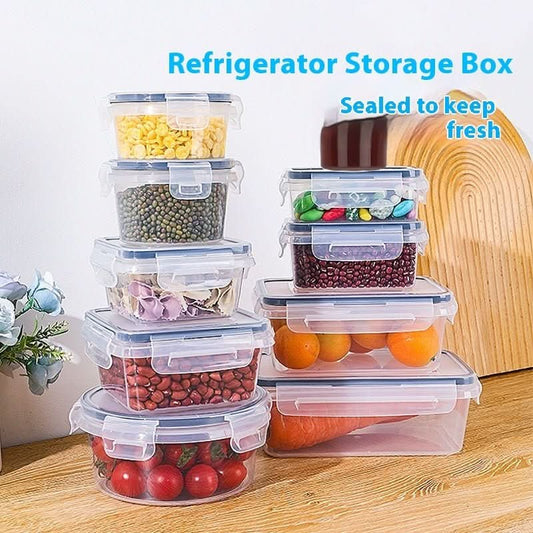 24 - piece Lunch Box Transparent Sealed Refrigerator Food Storage Snack Nuts Moisture - proof - Eshtree
