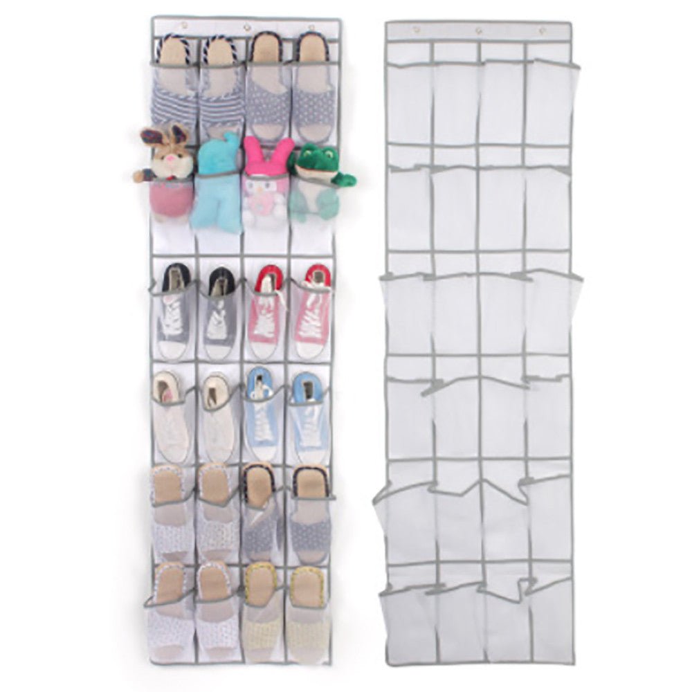 24 Pocket Shoe Space Door Hanging Storage Rack - Eshtree