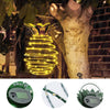 Outdoor Solar Light Waterproof Pineapple Shape Garden Solar Lamp String Chain Hanging Decoration