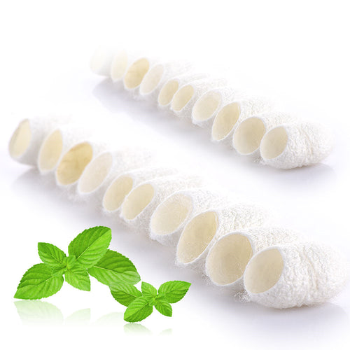 20pcs / Organic Organic Silk Cocoon Cleansing Ball Cleansing