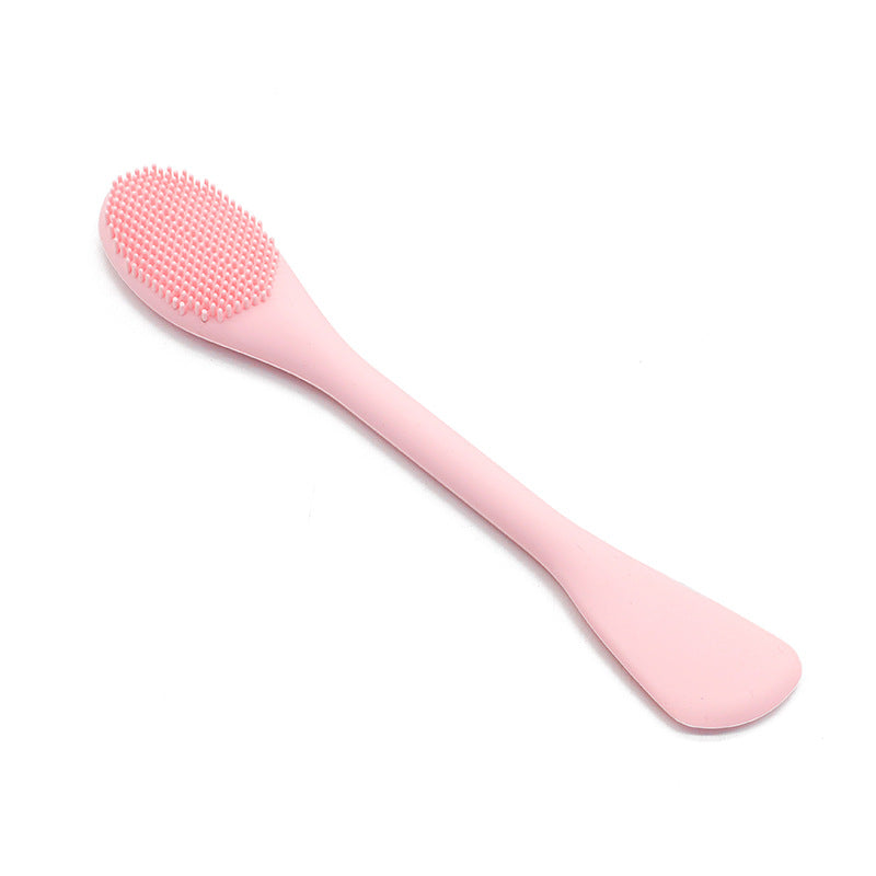 Silicone facial mask brush