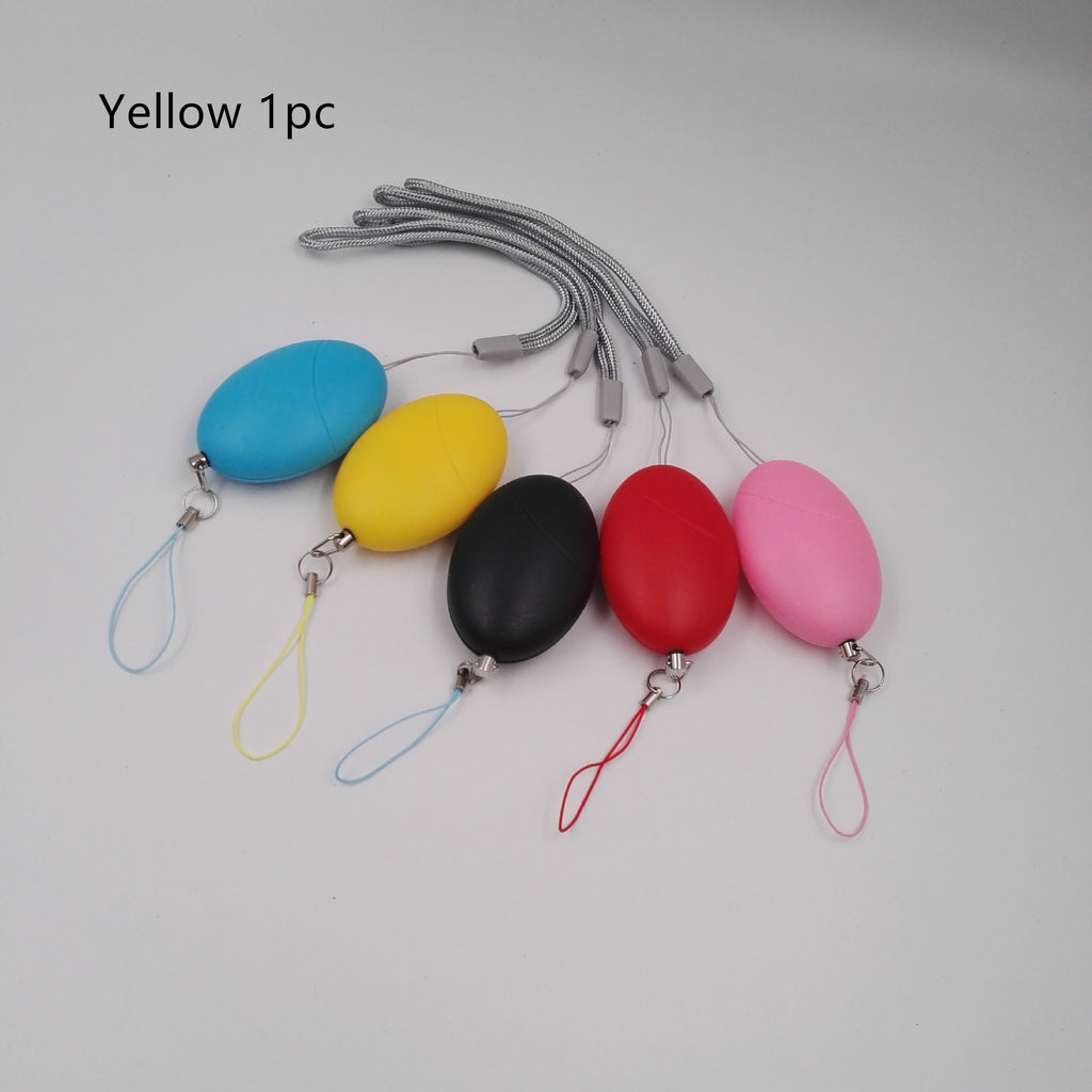 جهاز إنذار بيضاوي الشكل للدفاع عن النفس للنساء، وجهاز إنذار مضاد للتتبع للنساء