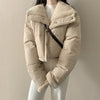 Female Lamb Wool Cotton Baggy Coat