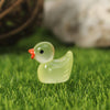 Resin Shrink Mini Little Duck Pendant