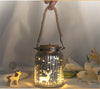 LED Light String Glass Cork Wishing Bottle