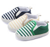 Brand New Pram Newborn Toddler Baby Girls Boys Kids Infant First Walkers Striped Classic Shoes Loafers Casual Soft Shoes
