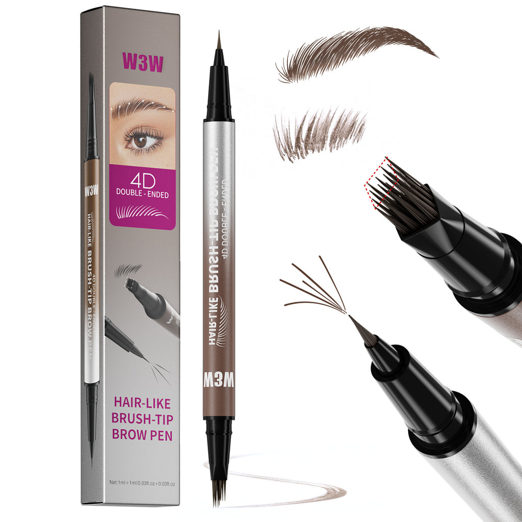 Waterproof Sweat-proof Smudge-proof Double-ended Eyebrow Pencil
