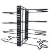 8 Tiers Iron Storage Racks Kitchen Organizer Shelf Holder Black Drain Rack Drying For Sink For Tableware Kitchen Organizer