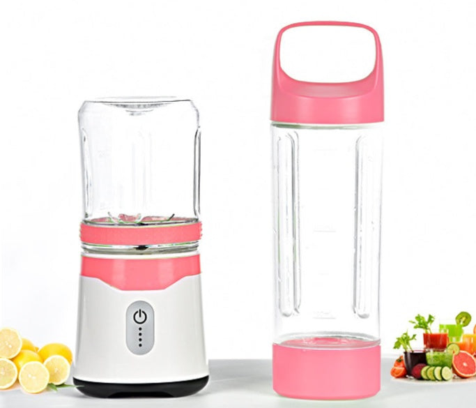 Double cup and six leaf juice cup large capacity small automatic carry-on electric new fashion ladies must