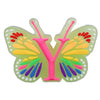 Letter Luminous Butterfly Shoe Ornament Shoe Buckle