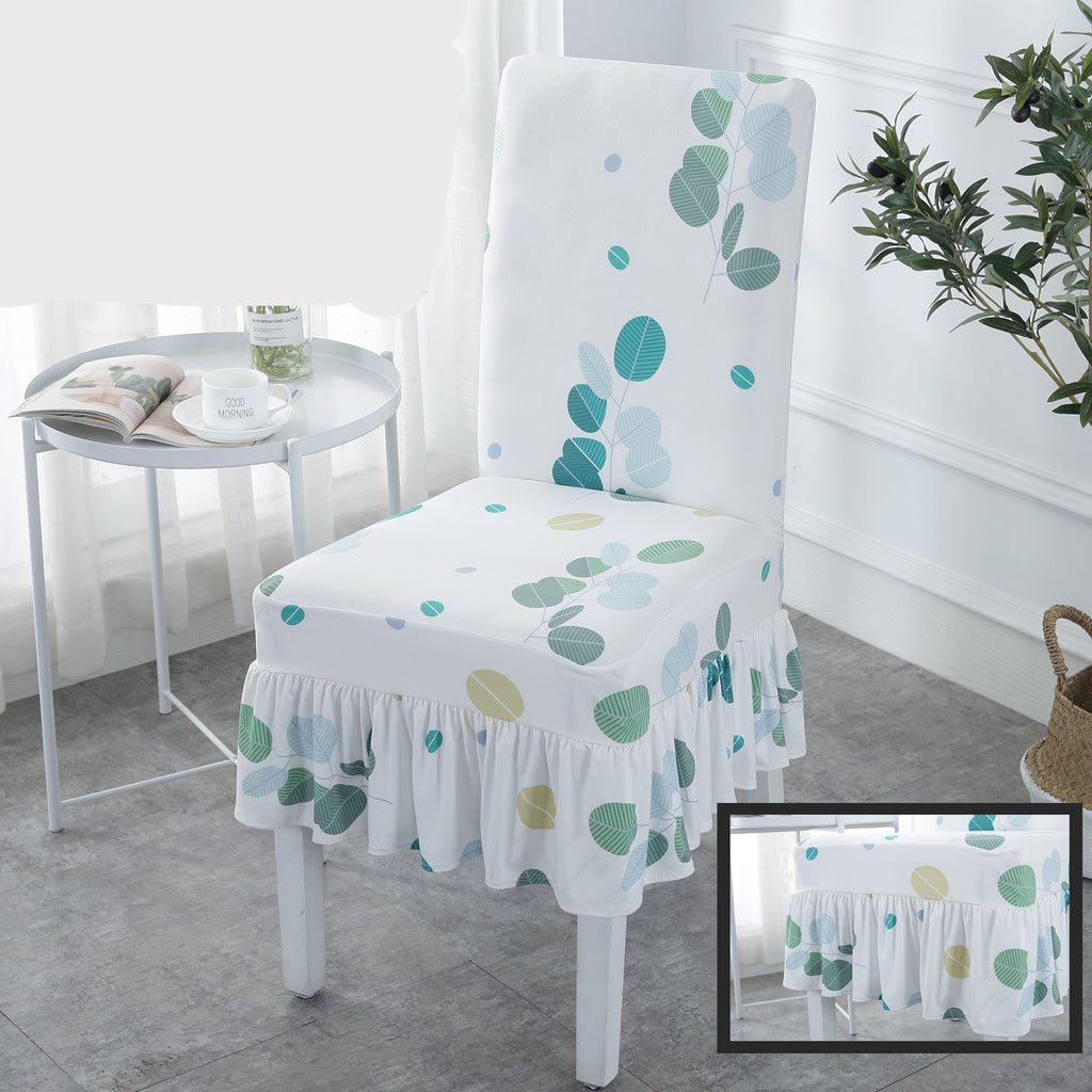 Universal stretch chair cover