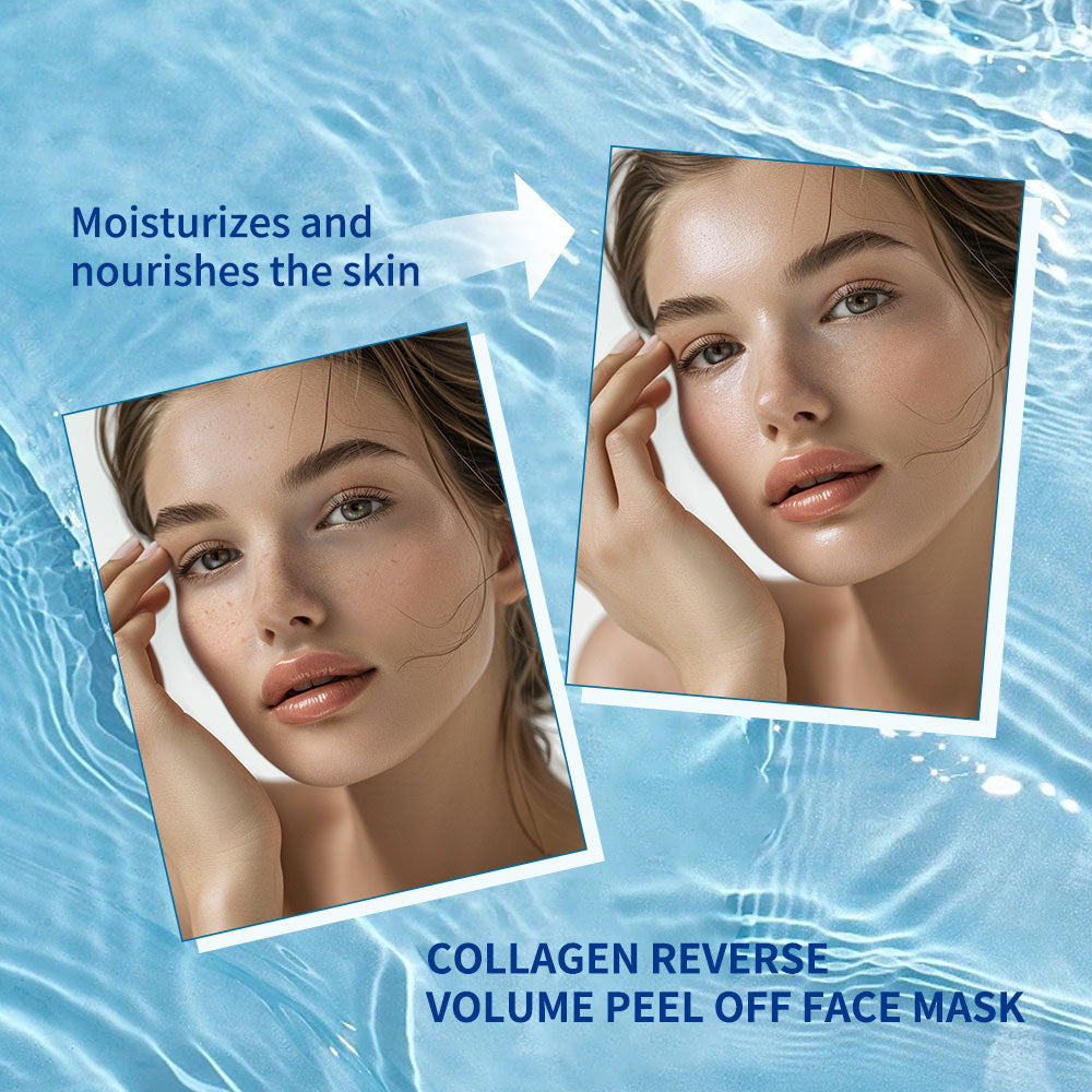 Apply Collagen Mask For Moisturizing