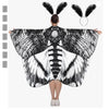 Halloween Cloak Rotating Butterfly Shawl Decoration