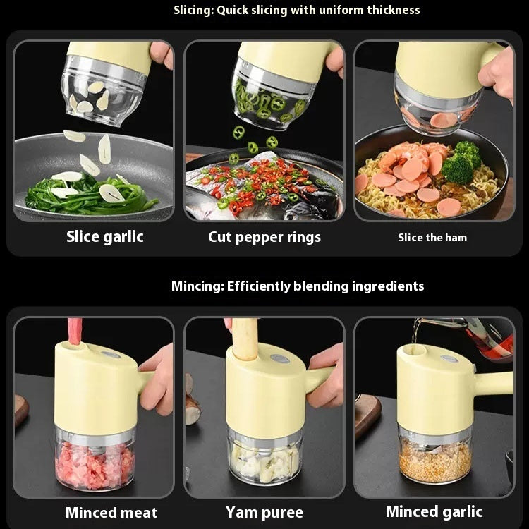 Wireless Garlic Grinder Electric Knife Mill