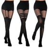 European And American Halloween Fishnet Stockings Plus Size Thin Hollow Sling