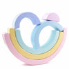 Silicone Stacking Educational Toys Infant Educational Toys Infant Educational Building Block Toys