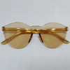 European And American Trendy One-piece Candy-colored Sunglasses