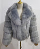 Coat Imitation Fox Fur Women's Clothing