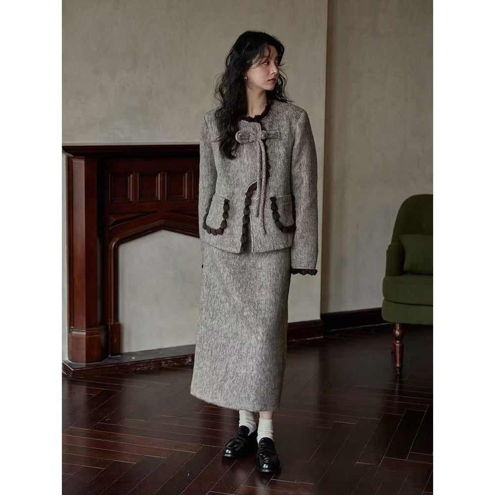 Women's Loose Skirt All-match Suit