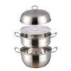 Household Large-capacity Thickened Stainless Steel Double-layer Steamer