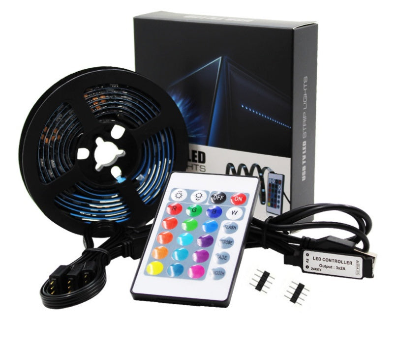 شريط إضاءة خلفية للتلفزيون يعمل بمنفذ USB