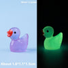 Resin Shrink Mini Little Duck Pendant