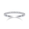 Embrace - A Wedding Ring Set With Top-quality Moissanite S925 Silver And Platinum-plated Diamond Can Be Inspected With A Diamond Pen
