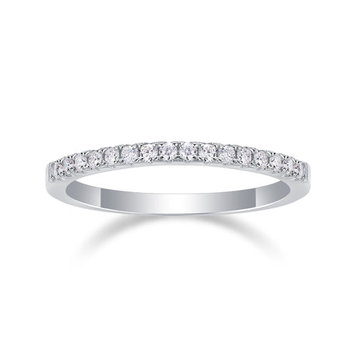 Embrace - A Wedding Ring Set With Top-quality Moissanite S925 Silver And Platinum-plated Diamond Can Be Inspected With A Diamond Pen