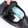 Men's Multi-layer Large Capacity Waterproof Pu Crossbody Shoulder Bag