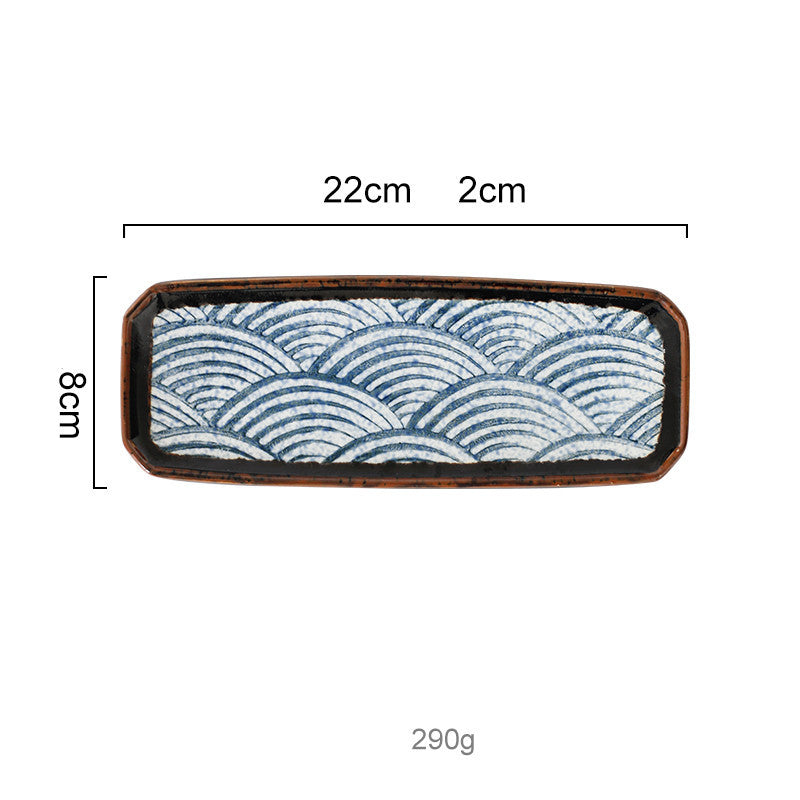 Japanese Style Ceramic Hefeng Seasoning Pot Set Restaurant Household