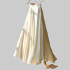High Waist Drooping Slim-fit Small Light Luxury Satin Skirt