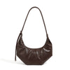 Crossbody Croissant Leather Shoulder Underarm Bag