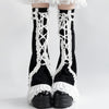 Below The Knee Slimming Lace Versatile Long Leg Socks