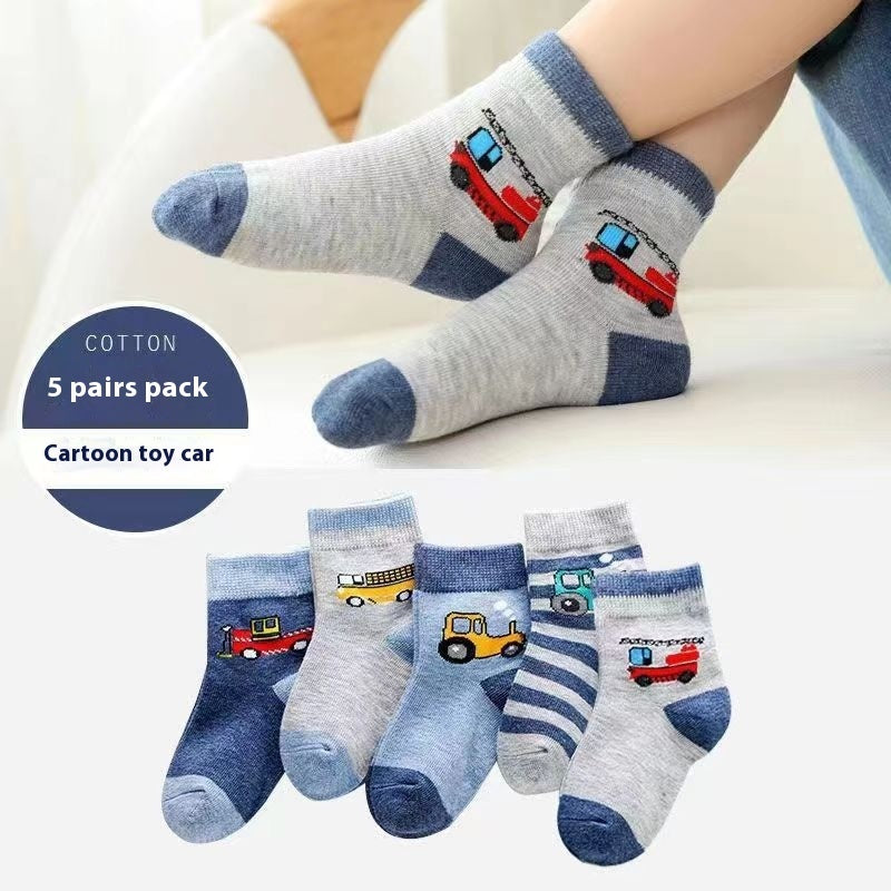 Mid-calf All-match Socks For Boys And Girls