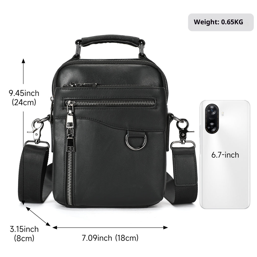 Men's Casual Single Crossbody Hand Carry Single Shoulder Bag