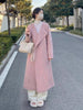 New Korean Style Small Loose Slimming Woolen Overcoat