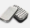 Double-sided Grater Oval Cheese Planer Rectangular Grater Cheese Grater Chopper Ginger Shredder Knife