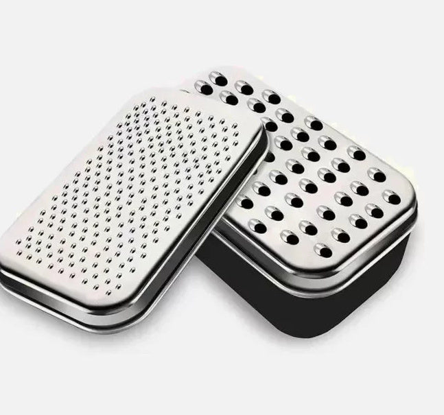 Double-sided Grater Oval Cheese Planer Rectangular Grater Cheese Grater Chopper Ginger Shredder Knife