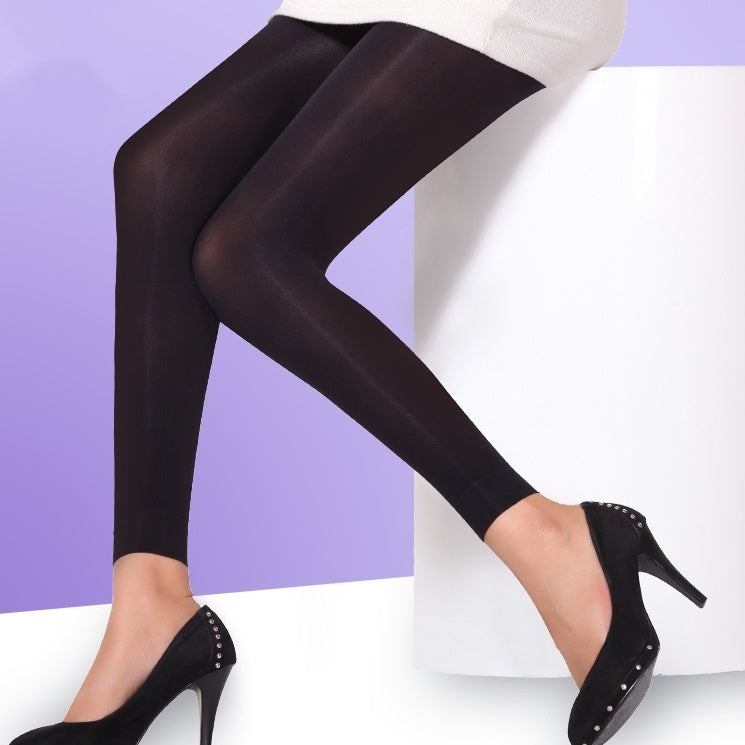 Autumn And Winter Women's Non Legged Nine Leg Bottom Pants