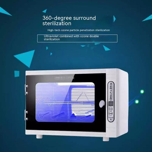 جهاز تعقيم صغير بالأشعة فوق البنفسجية لصالونات التجميل ومحلات الحلاقة