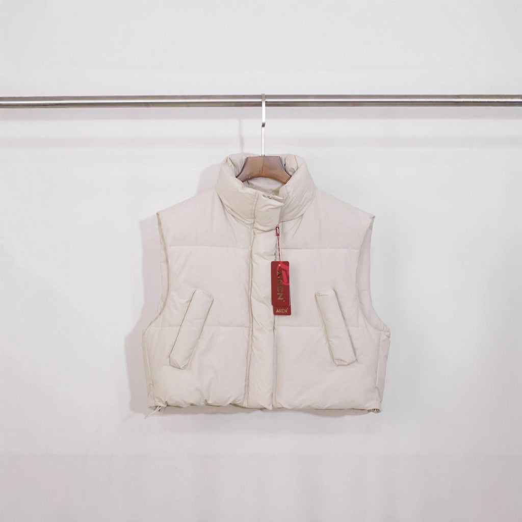 Women's Warm Jacket Sleeveless Loose Lapel