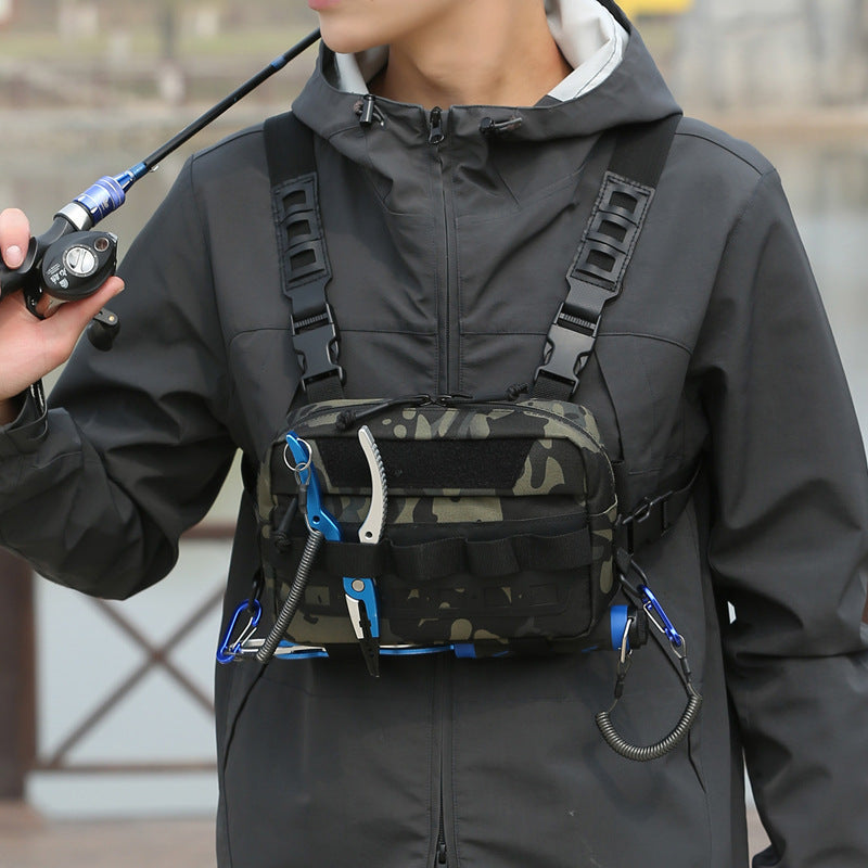 Tactical Chest Bag Lure Vest Kit Multi-function