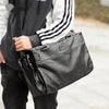 Men's Handbag Leather Casual Large-capacity Travel Shoulder Bag