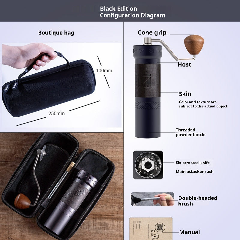 Portable Manual Coffee Bean Grinder